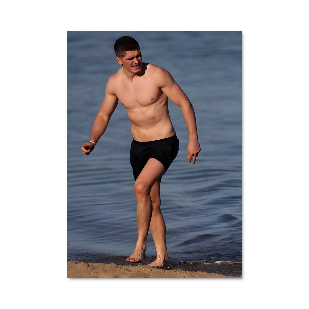 Poster Marche sur la Plage